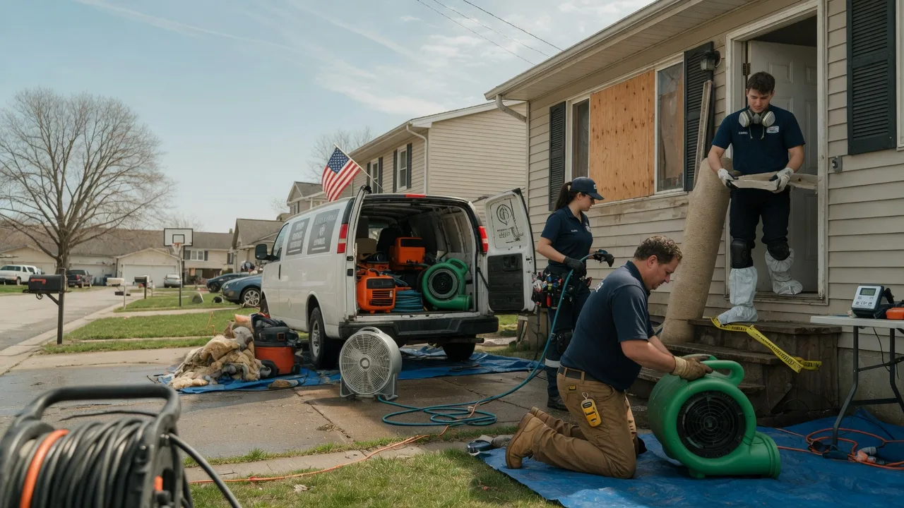 Water Damage Restoration in Athens, MI near me